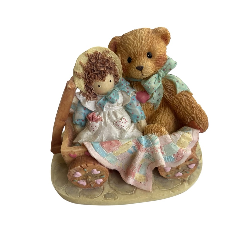 Cherished Teddies, Molly, “Friendship Softens A Bumpy Ride” 910759, Vintage 1992